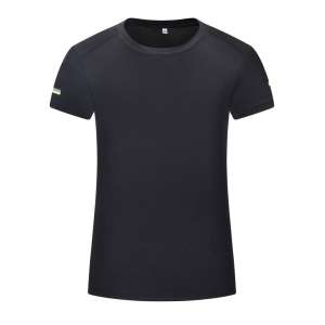 女士運(yùn)動(dòng)系列-圓領(lǐng)簡(jiǎn)約時(shí)尚T恤（黑色）