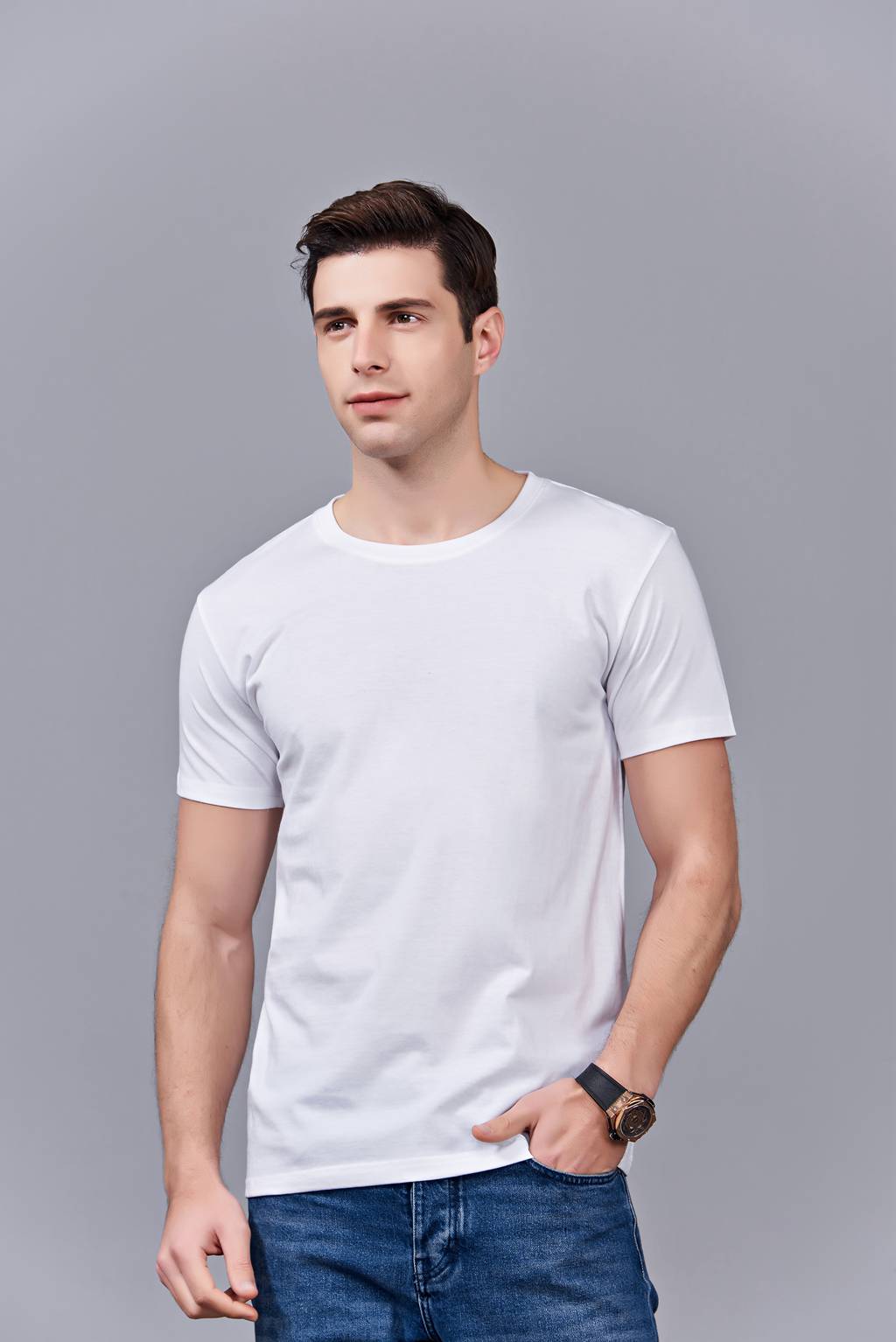 洋氣百搭親子裝 半袖顯瘦 速干圓領文化衫 春夏新品