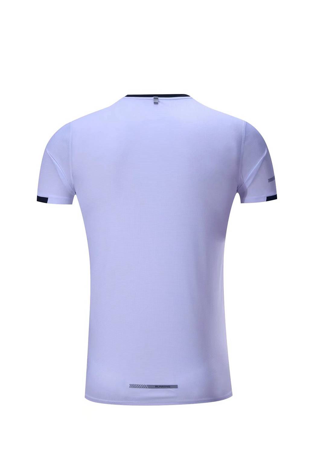 春夏新品 圓領(lǐng)短袖T恤 時(shí)尚運(yùn)動(dòng)文化衫 白色 3D效果圖